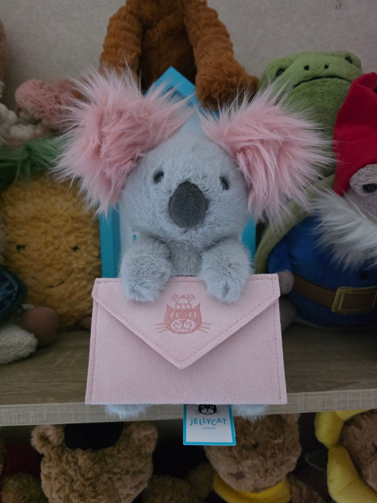 jellycat koala with message, Ophalen of Verzenden, Zo goed als nieuw, Overige typen