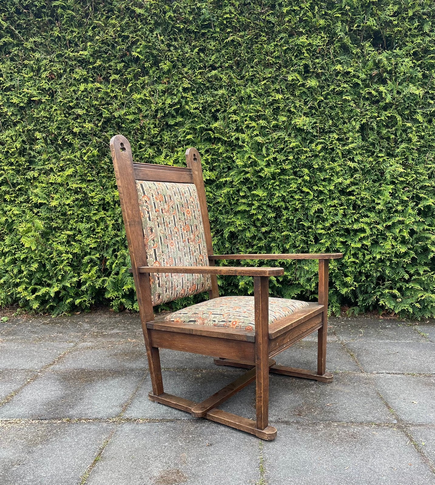 Art deco Arts & Crafts vintage design fauteuil, Ophalen
