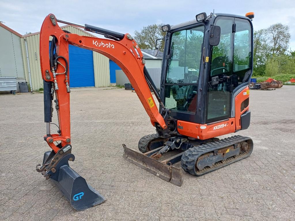 Kubota KX019-4 bj: 2016 mini graafmachine, Ophalen, Graafmachine