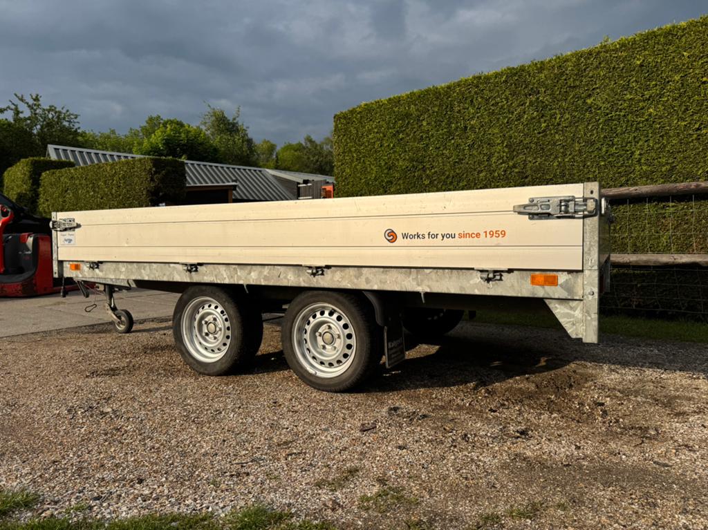 Saris plateauwagen aanhanger aanhangwagen 2020, Auto diversen, Aanhangers en Bagagewagens, Ophalen, Gebruikt