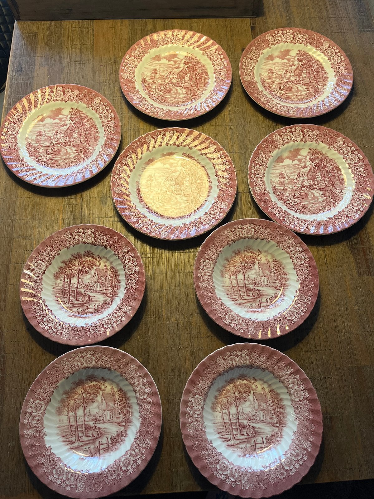 Mason's British Anchor Ironstone Memory Lane servies, Ophalen