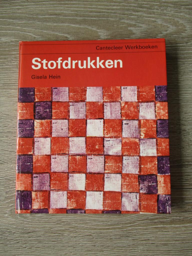 Stofdrukken - Gisela Hein, Ophalen of Verzenden, Gelezen, Overige onderwerpen