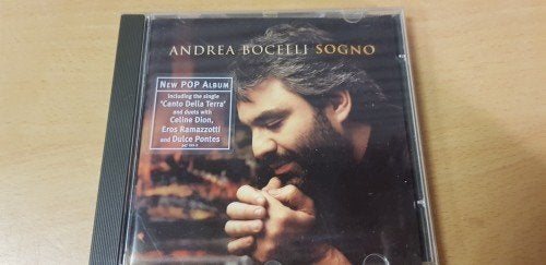 Cd Andrea Bocelli, Sogno, Italiaans, Ophalen of Verzenden