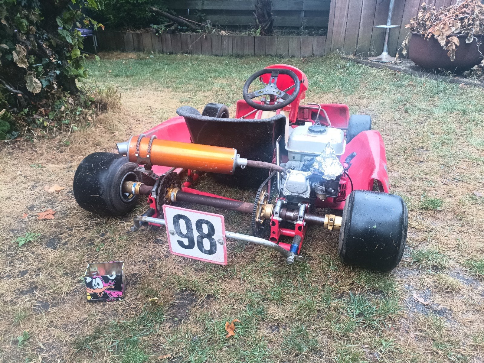 kart. Honda gx  (€50 t/m €175 zie info), Ophalen, Gebruikt, Kart