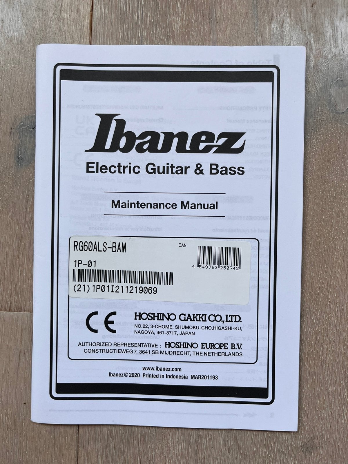 Foto 8 van Ibanez RG60ALS Axion Label – Black Aurora Burst Matte