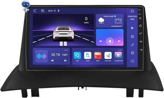 Android 13 Autoradio Renault Megane 2 – Navigatiesysteem, Corvance B.V., Verzenden, Nieuw, Corvancebol@gmail.com