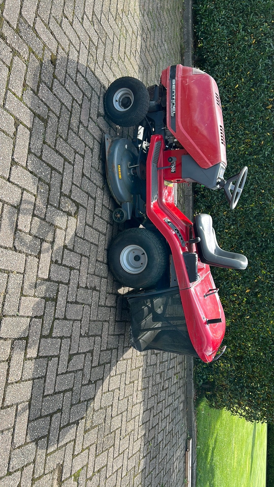 Zitmaaier, Tuin en Terras, Zitmaaiers, Ophalen of Verzenden, Zo goed als nieuw, 90 tot 120 cm