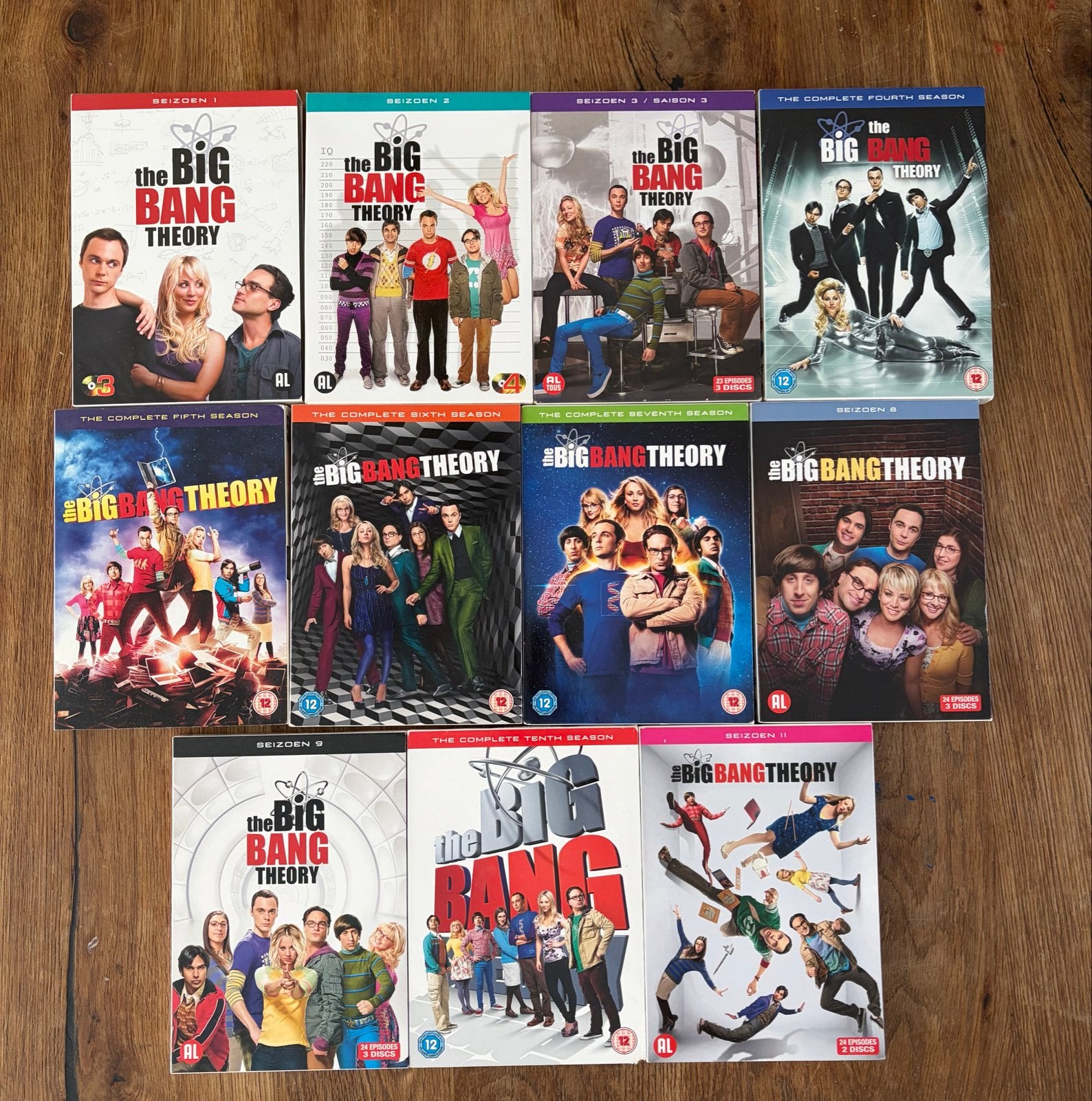 The Big Bang Theory - Seizoen 1 t/m 11 DVD Boxset, Cd's en Dvd's, Seizoen 1, Nederlands, Ophalen of Verzenden, Komedie