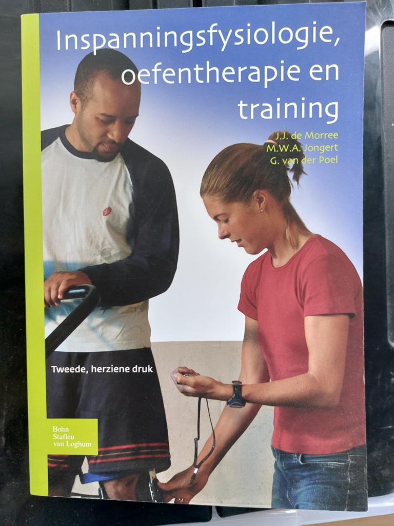 Inspanningsfysiologie, oefentherapie en training, Sociale wetenschap, Jan Jaap de Morree; Tinus Jongert; Gerard van der Poel, Ophalen of Verzenden