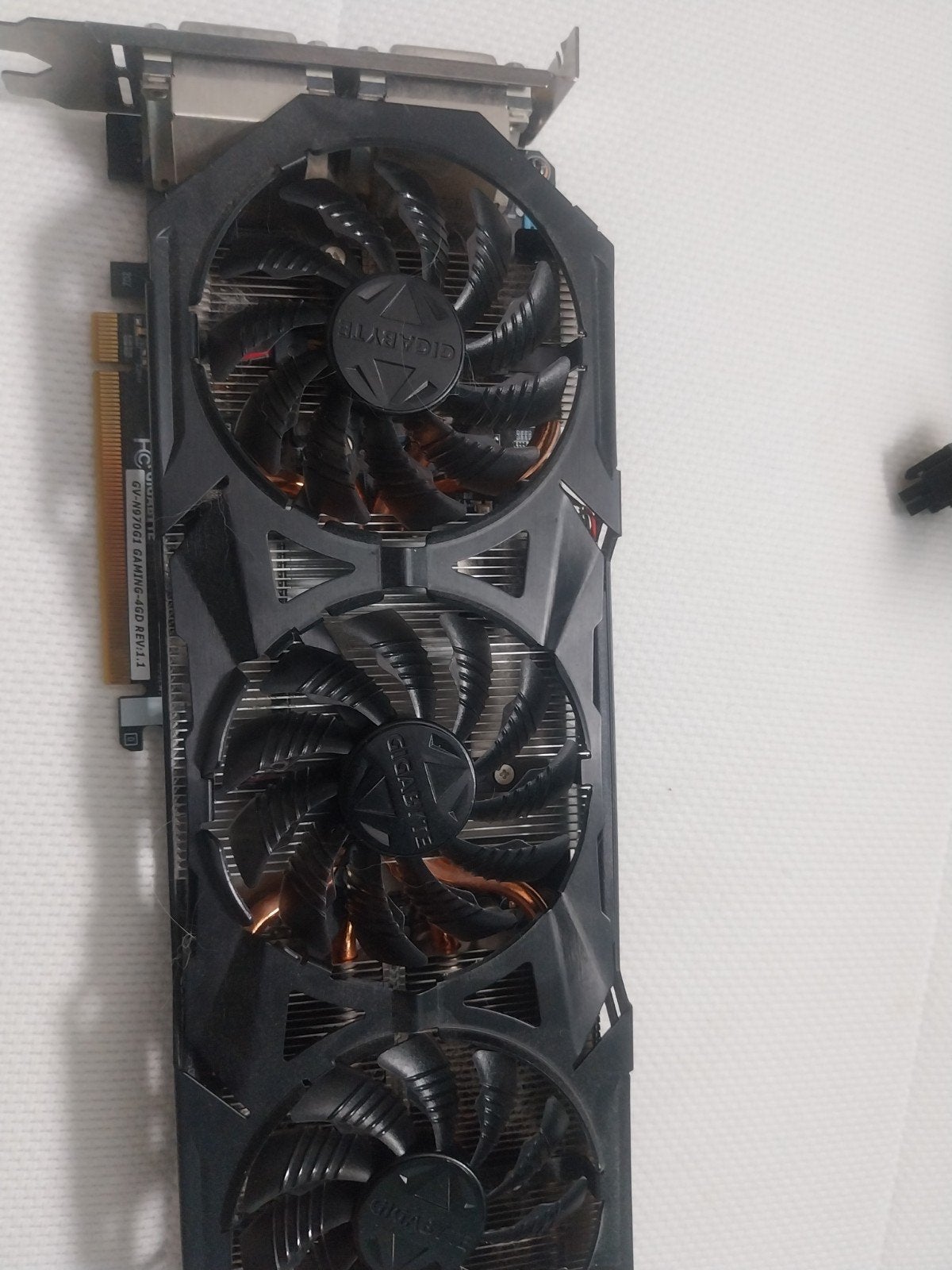 4gb gtx 970 nividia, Computers en Software, Ophalen of Verzenden, Zo goed als nieuw, GDDR6, PCI-Express 3
