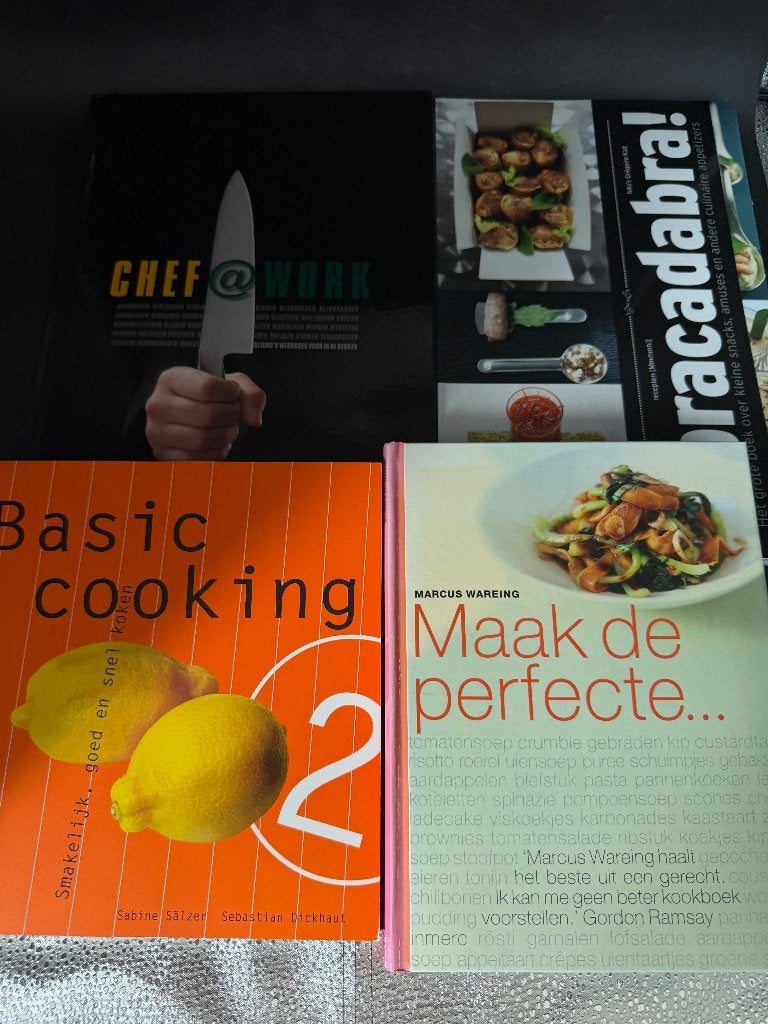 Kookboeken: Kooktechniek, Onbekend, Voorgerechten en Soepen, Ophalen of Verzenden, Zo goed als nieuw
