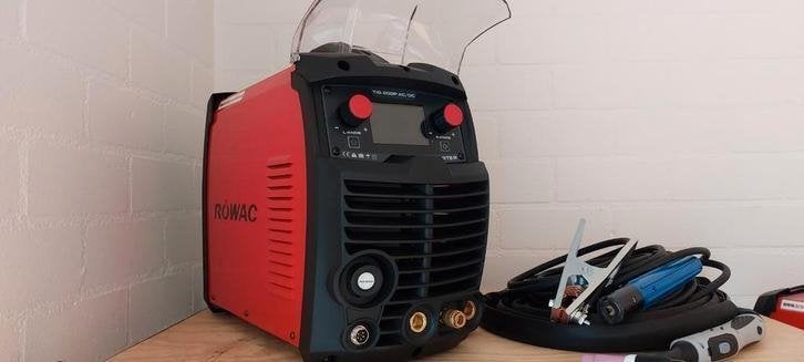 Showmodel KORTING! Rowac TIG AC DC 200p nieuw met garantie!, Niet ingevuld, Niet ingevuld, Nieuw, Ophalen of Verzenden