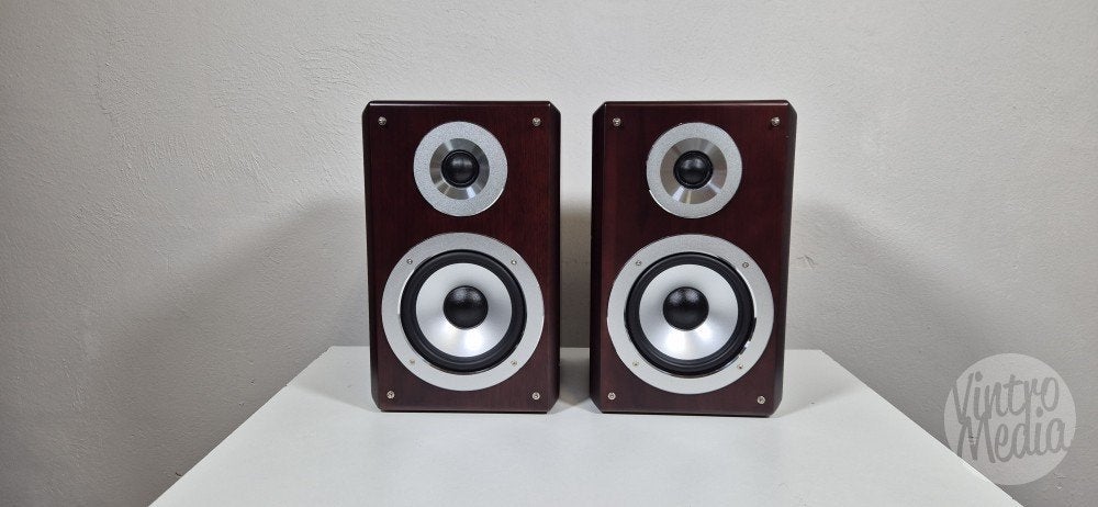 Philips MCM906 Luidsprekers | Speakers | Bookshelf, Philips, Refurbished, Ophalen of Verzenden, 60 tot 120 watt