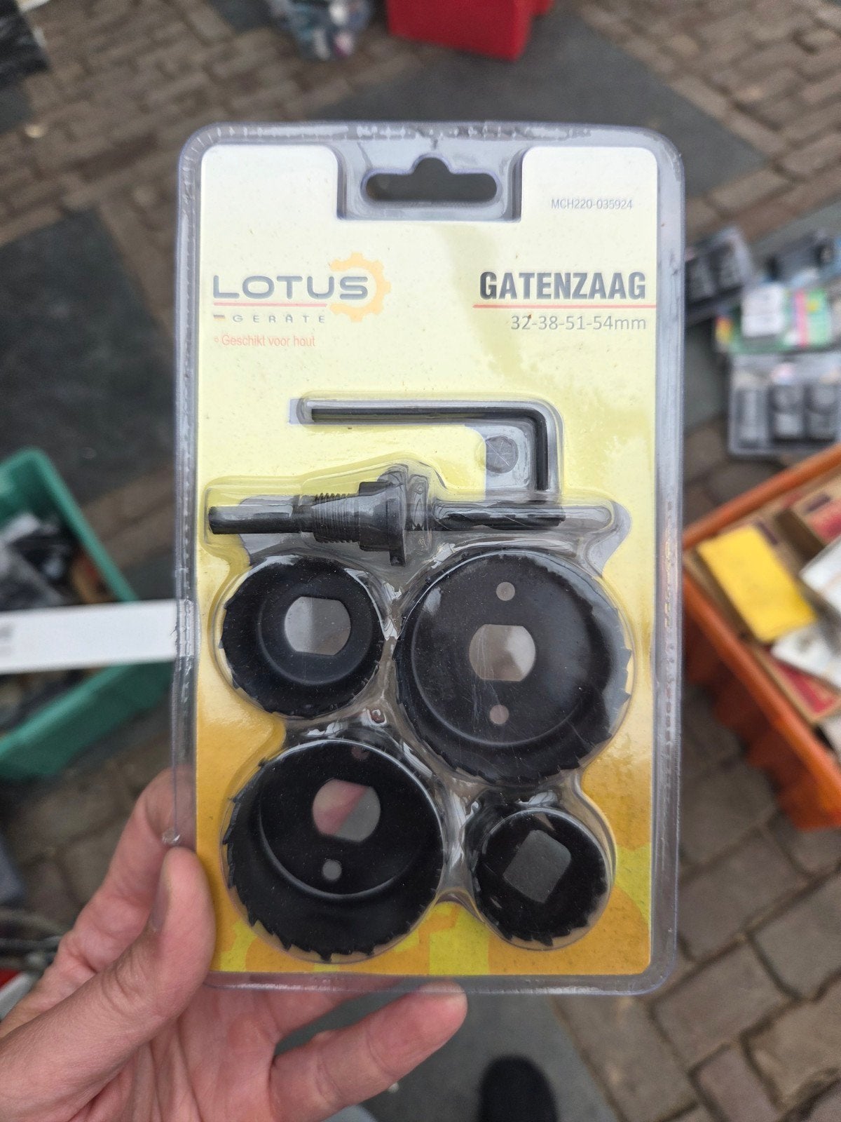 Lotus Gatenzaag Set 32-54mm voor Hout, Doe-het-zelf en Verbouw, Ophalen of Verzenden, Nieuw, Overige typen, Lotus