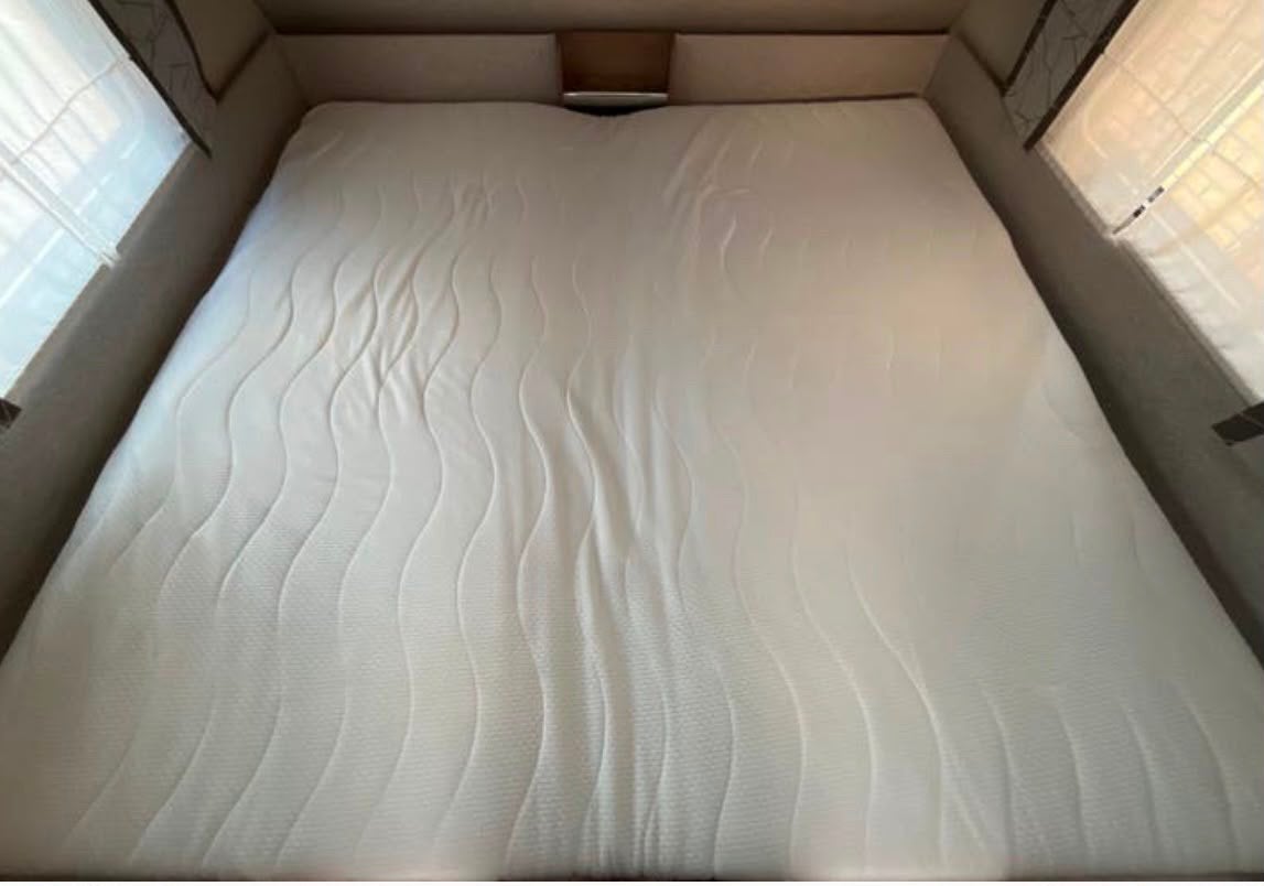Matras topper te gebruiken voor bed/caravan/camper, Ophalen of Verzenden, Zo goed als nieuw, Tweepersoons, 140 cm
