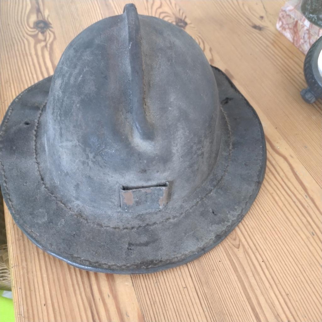 Vintage mijnwerkerslamp met batterijpakket, Ophalen of Verzenden