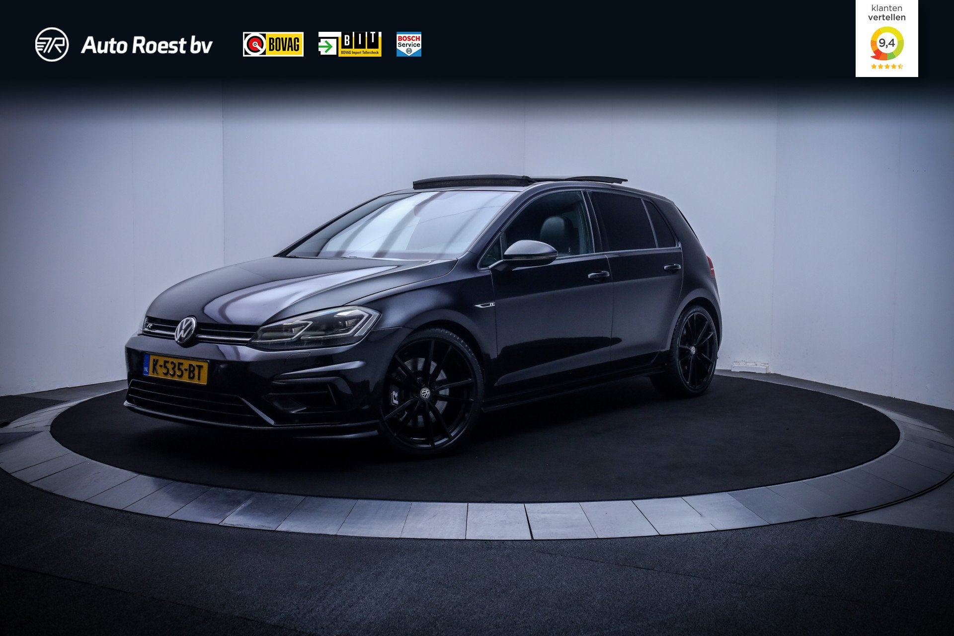 Volkswagen Golf 2.0 TSI 4Motion R PANO | FULL LEDER | CAMERA, Dealer onderhouden, Gebruikt, 4 cilinders, 1984 cc