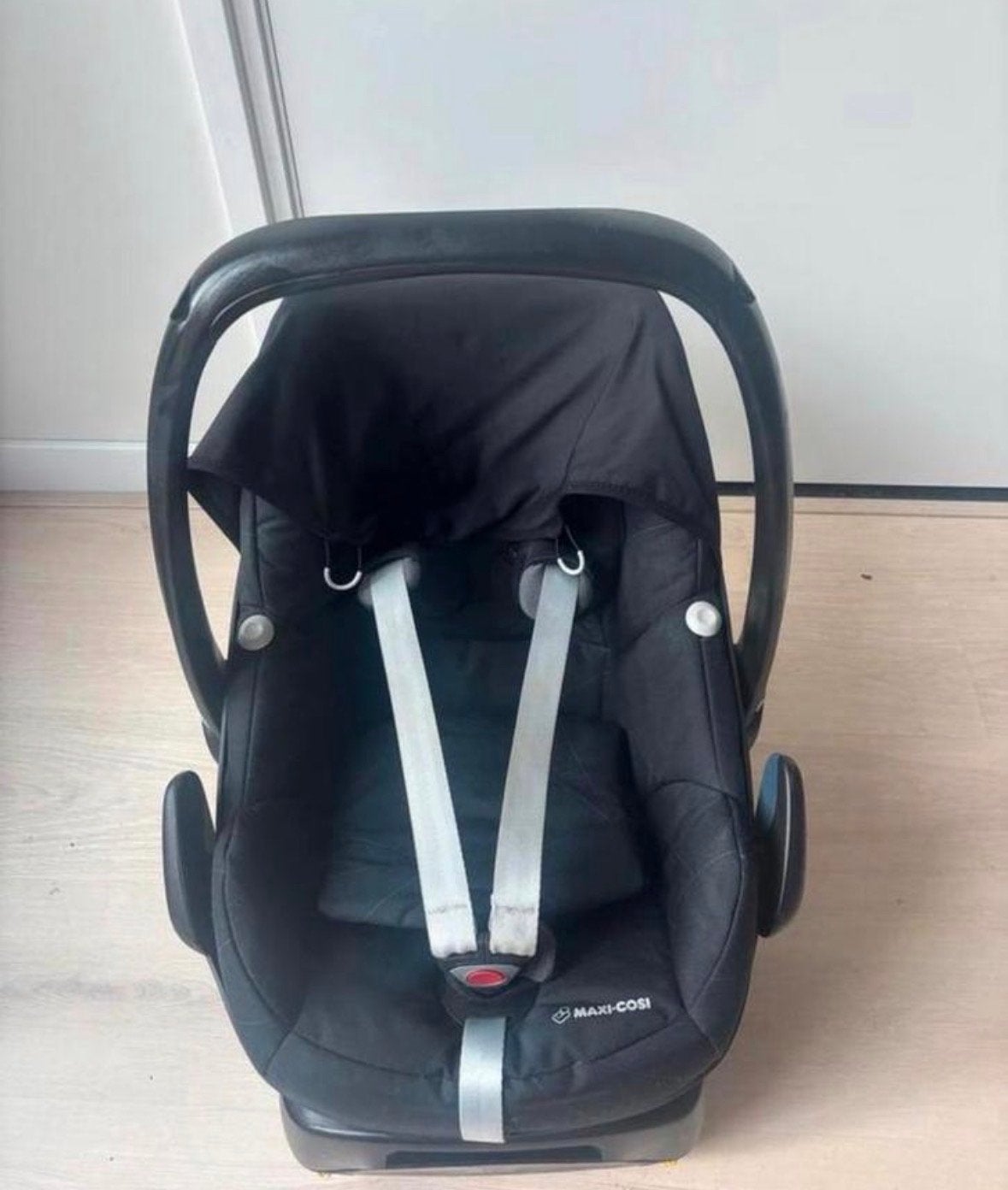 Maxi-Cosi autostoel met FamilyFix base, Ophalen, Autogordel of Isofix, Gebruikt, Zijbescherming