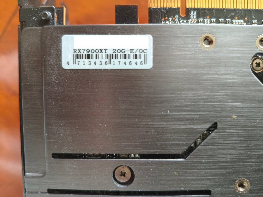 PowerColor Red Devil AMD Radeon RX 7900 XT 20GB GDDR6, Ophalen, AMD, GDDR6, PCI-Express 4