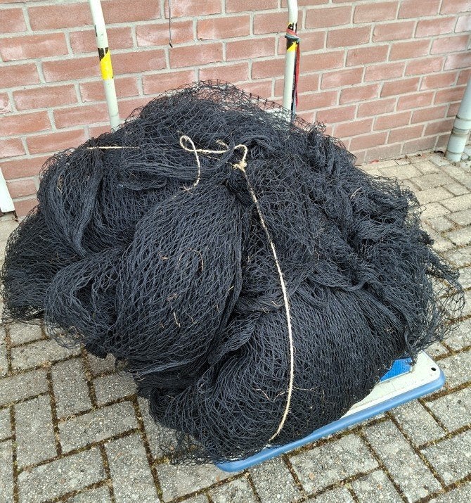 Vogelnet 25 x 16m, Tuin en Terras, Gaas en Draad, Ophalen, Gebruikt, 20 meter of meer, Overige typen