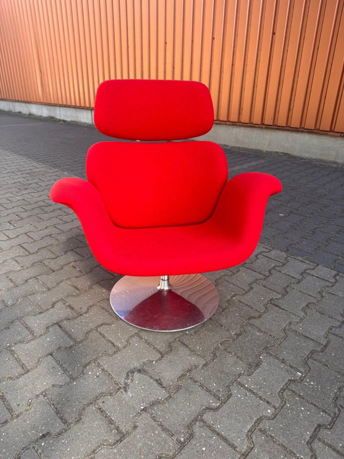 Artifort Big Tulip fauteuil F545 - Pierre Paulin -, Ophalen, Luxe design, 75 tot 100 cm, Zo goed als nieuw