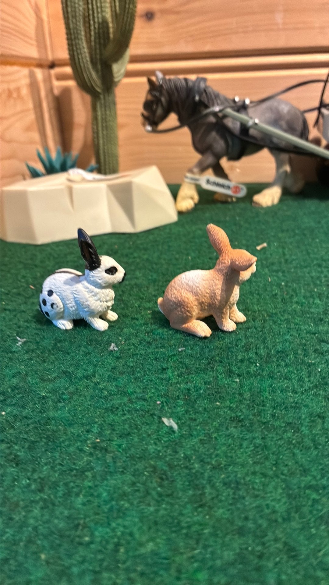Schleich konijn, Verzamelen, Ophalen of Verzenden, Zo goed als nieuw, Boerderijdier, Beeldje of Figuurtje