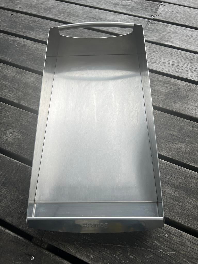 SMEG Teppanyaki RVS grillplaat NIEUW, Ophalen, Nieuw