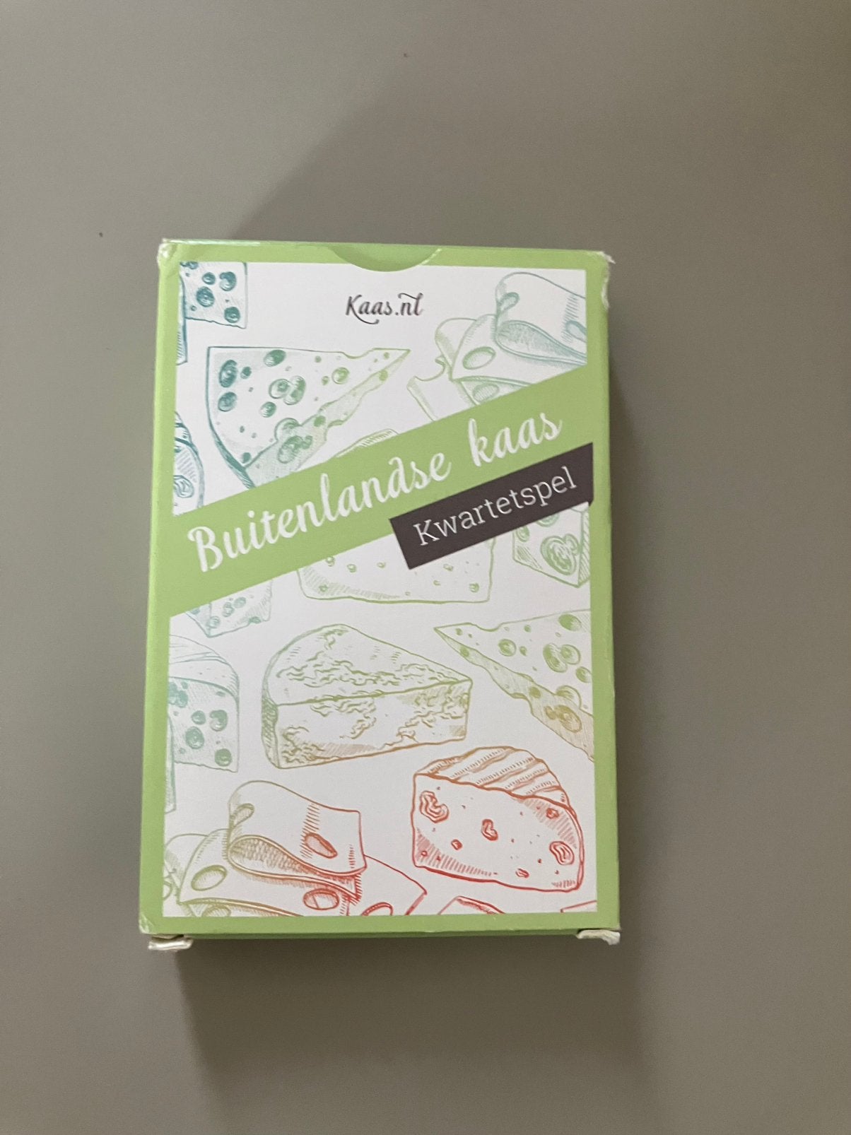 Spel over buitenlandse kazen, Ophalen of Verzenden, Zo goed als nieuw