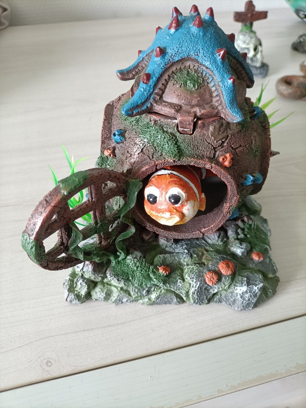 Aquarium spullen, Ophalen