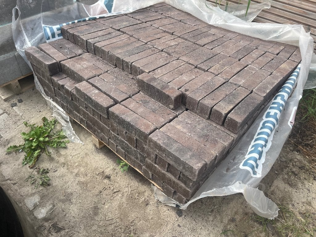 Waaltjes baksteen 4,8 m2, Ophalen, Overige materialen, Klinkers, Nieuw