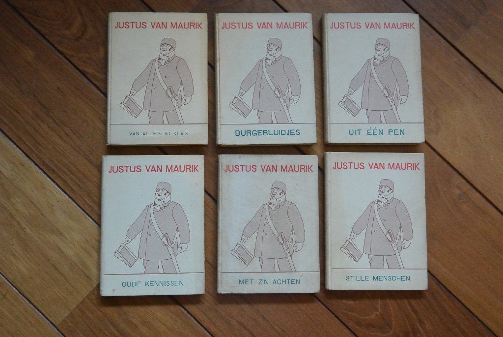 11x Justus van Maurik - Stille Menschen - Oude kennissen e.a, Ophalen of Verzenden, Gelezen, Justus van Maurik, Nederland