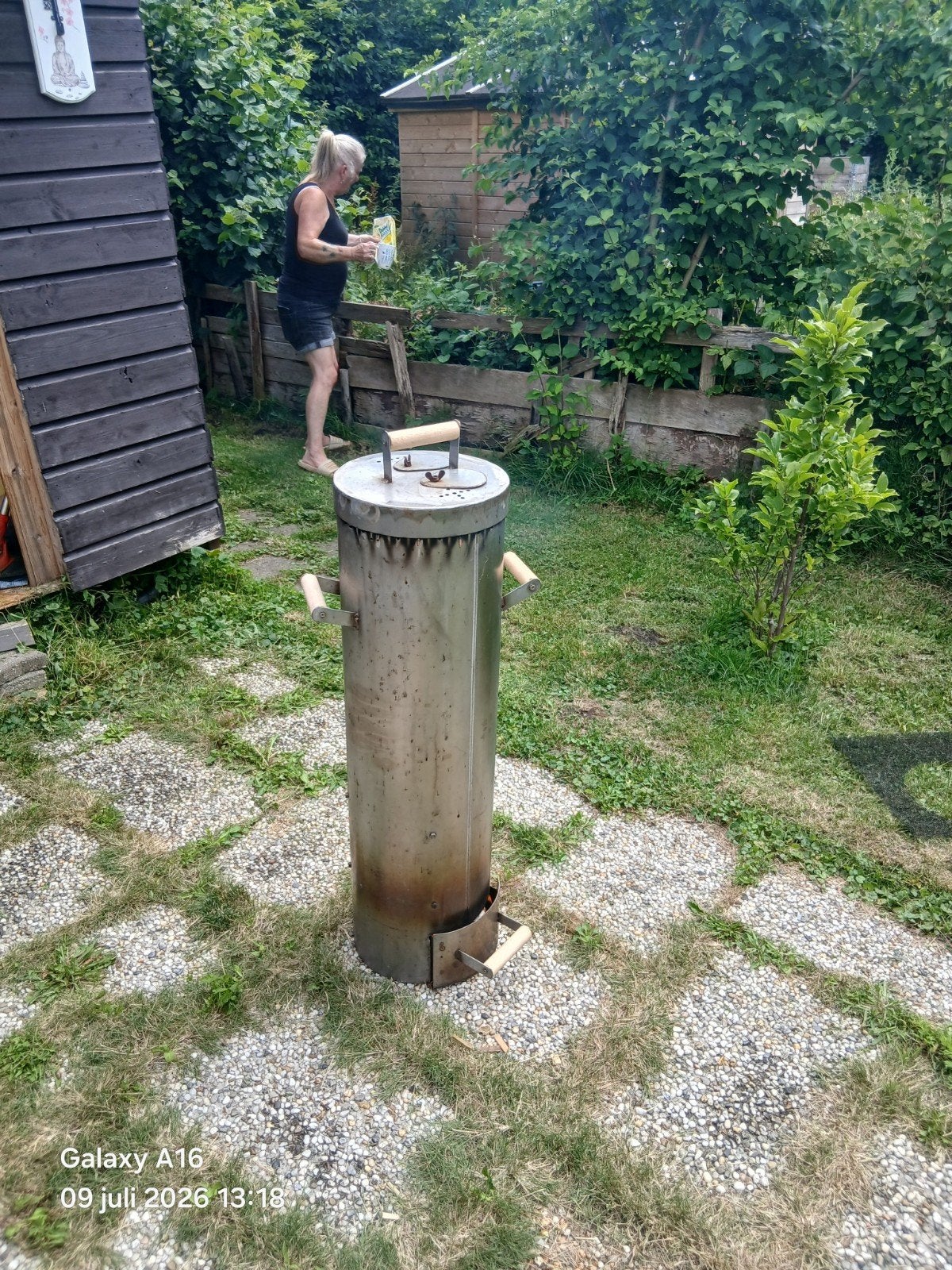 Mooie rookoven, zware degelijke uitvoering, Ophalen, Gebruikt