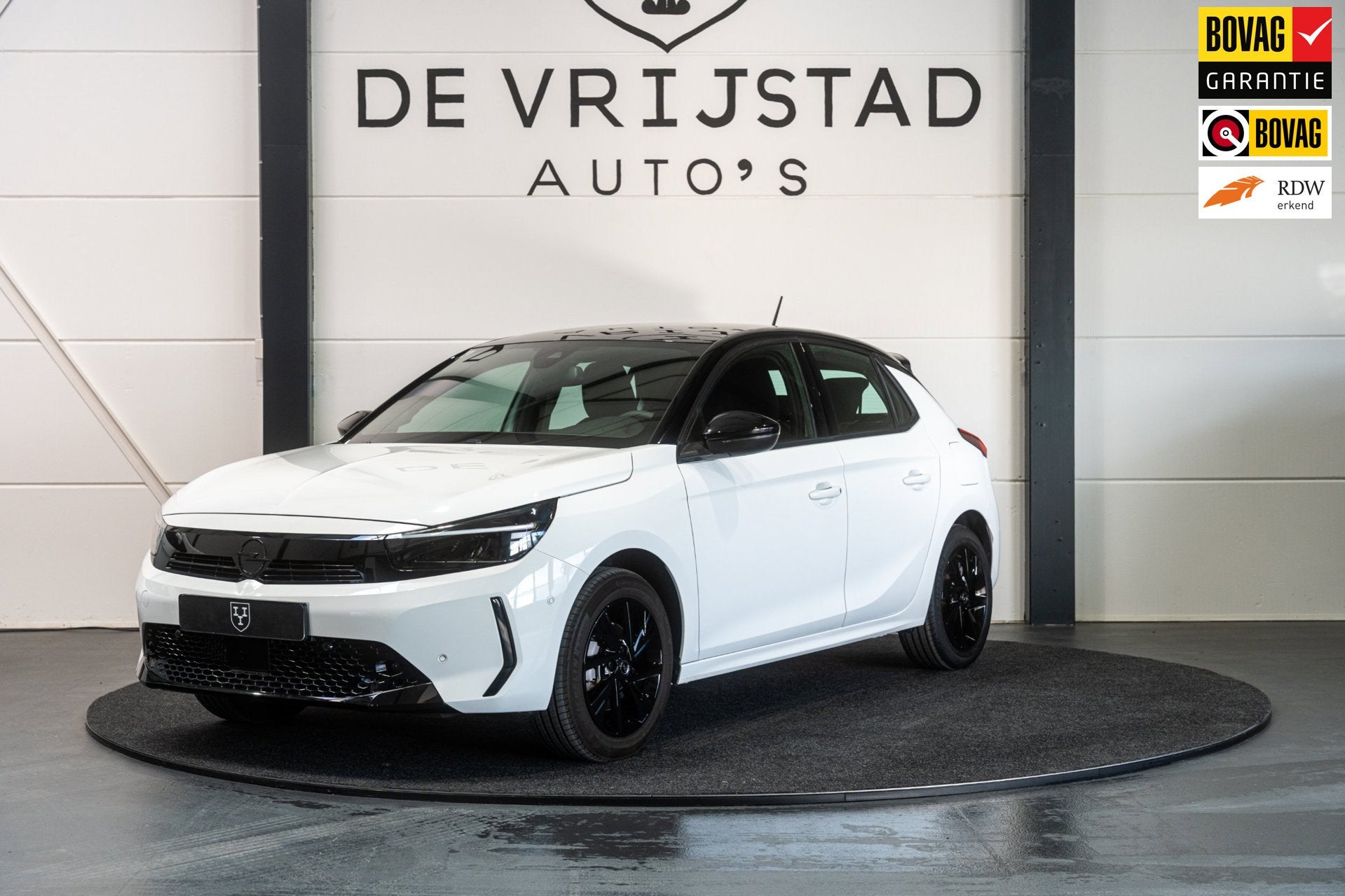 Opel CORSA 1.2 Turbo Hybrid nieuwstaat, Dealer onderhouden, Gebruikt, Wit, Geïmporteerd