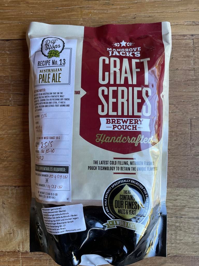 Mangrove Jack's Craft Series Australian Pale Ale Brouwpakket, Ophalen, Nieuw