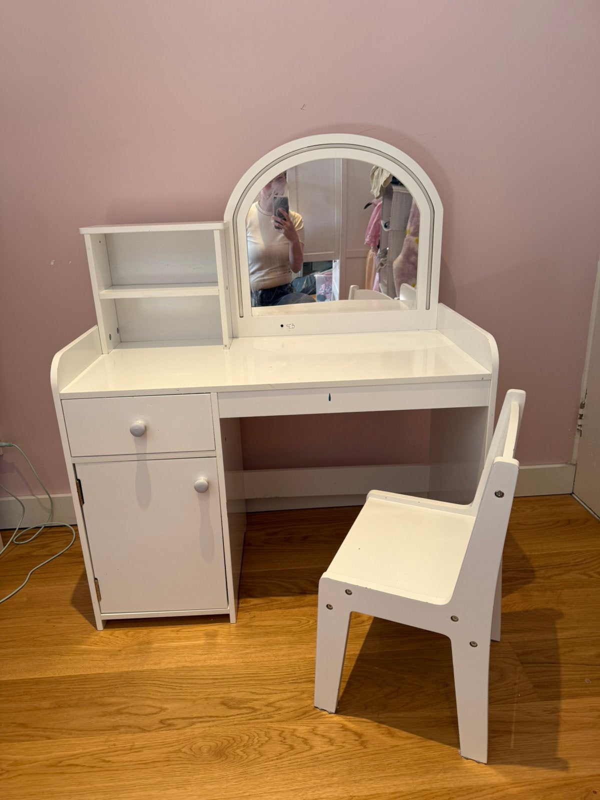 Kinder make-up tafel, Ophalen, Gebruikt, Tafel