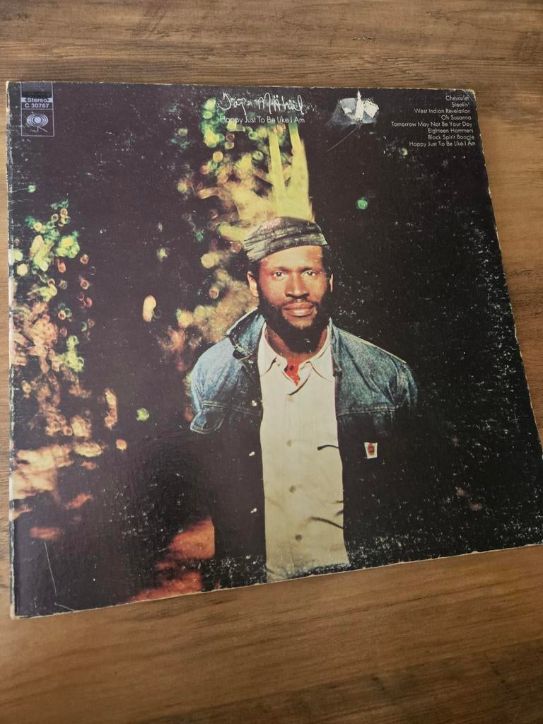 Taj Mahal - Happy Just To Be Like I Am (LP), Ophalen of Verzenden, 1970 - 1979, Gebruikt, 12 inch