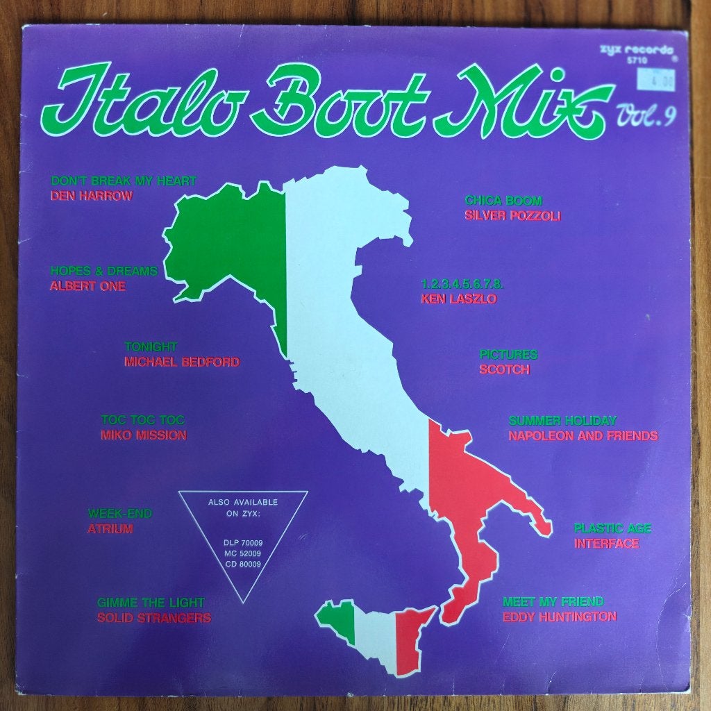 Italo Boot Mix Vol. 9, Ophalen of Verzenden, Gebruikt, Overige formaten, Disco