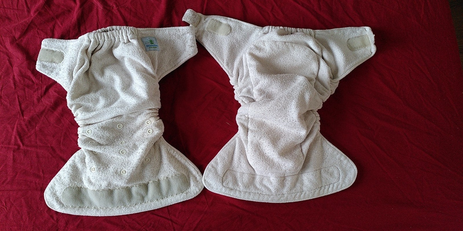 2x Blümchen wasbare luiers- Zo goed als nieuw, Ophalen of Verzenden, Zo goed als nieuw