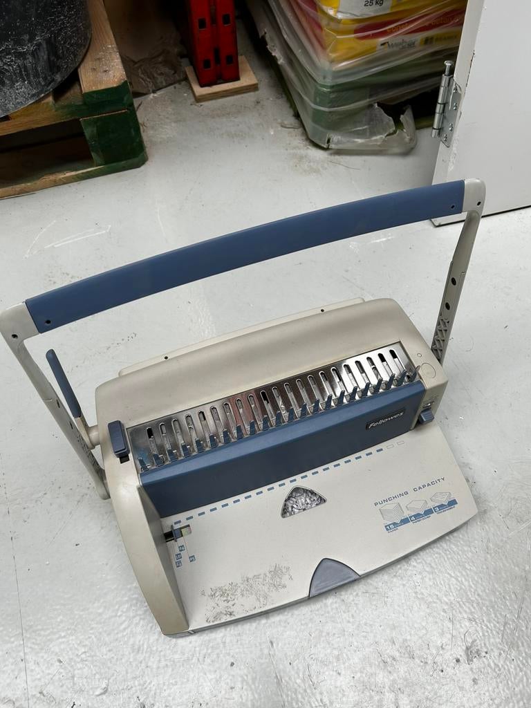 Inbind machine, Diversen, Bureau-accessoires, Ophalen of Verzenden, Zo goed als nieuw