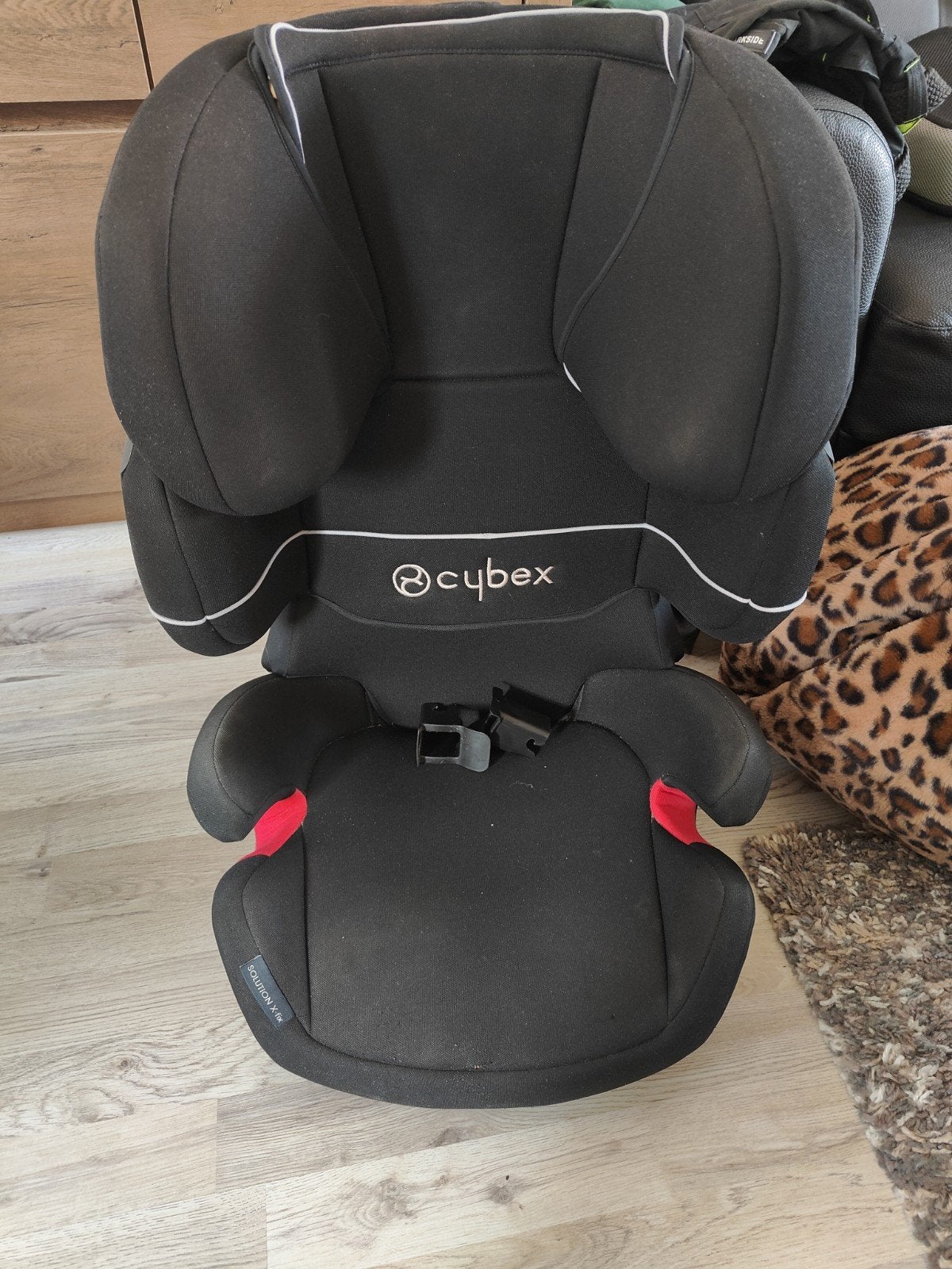 Cybex Solution X-Fix autostoel 15-36kg, Kinderen en Baby's, Autostoeltjes, Gebruikt, Overige merken, 15 t/m 36 kg, Autogordel of Isofix