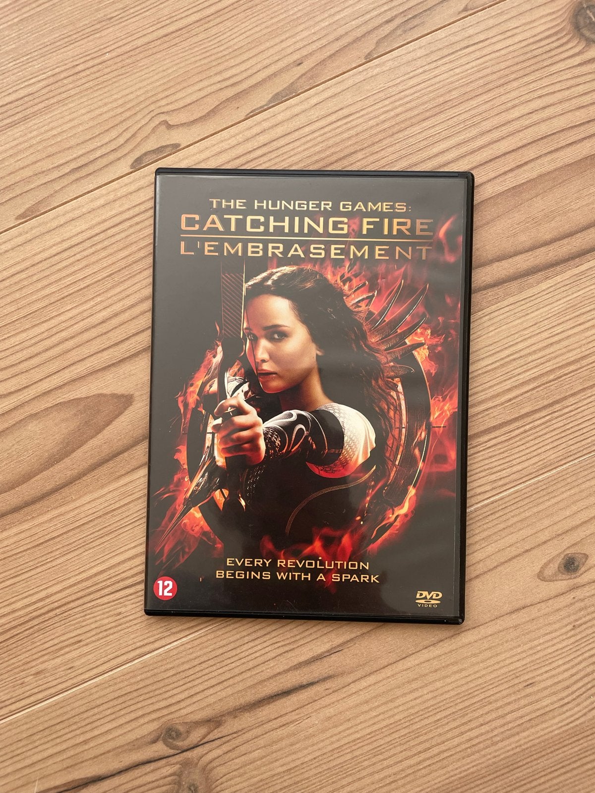 The Hunger Games: Catching Fire DVD, Nederlands, Ophalen of Verzenden, Vanaf 12 jaar, Inclusief doosje