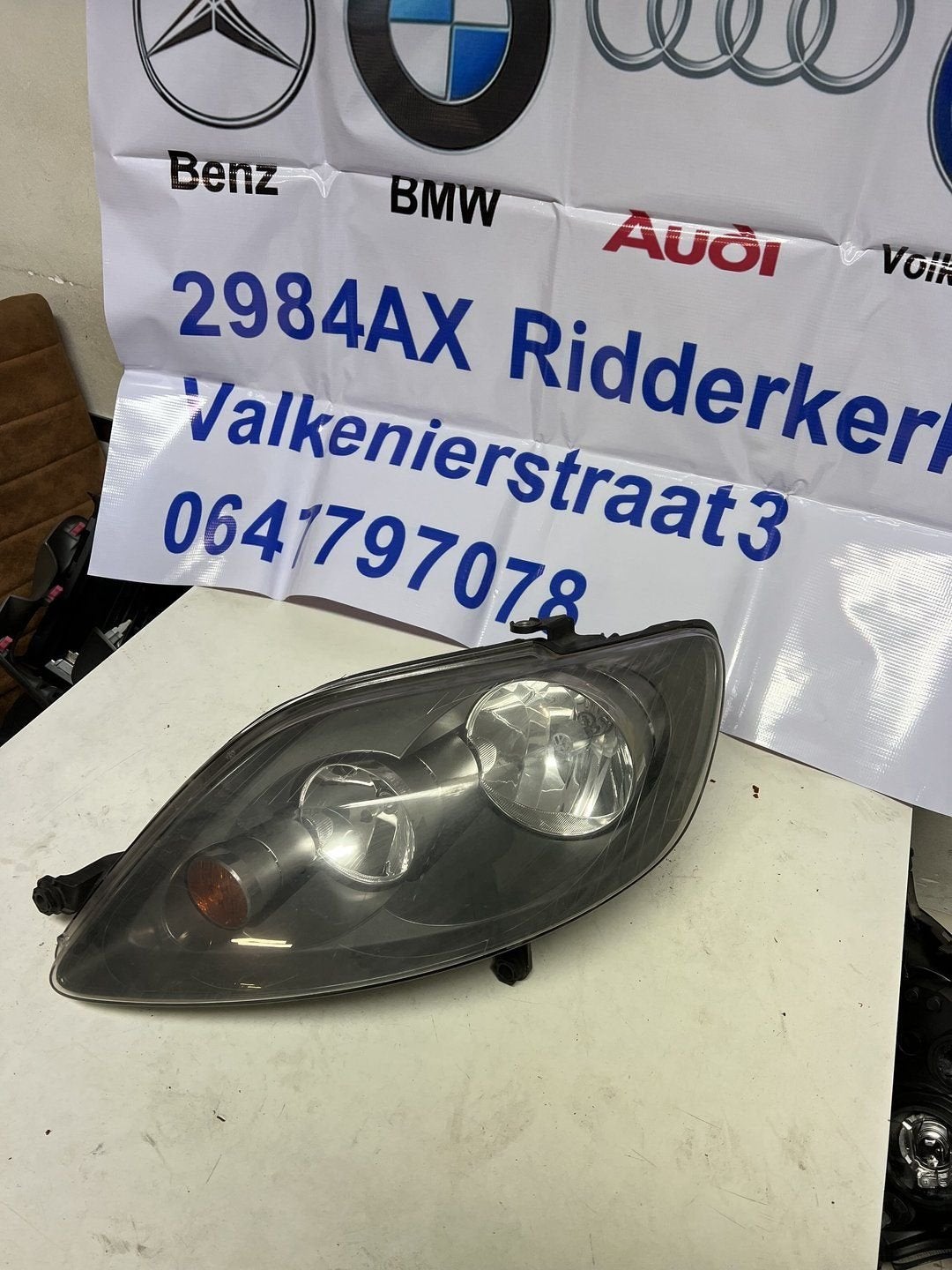 Koplamp Volkswagen Golf Plus Halogeen 5M1941005B Links 2-X1-, Gebruikt, -, Volkswagen, -
