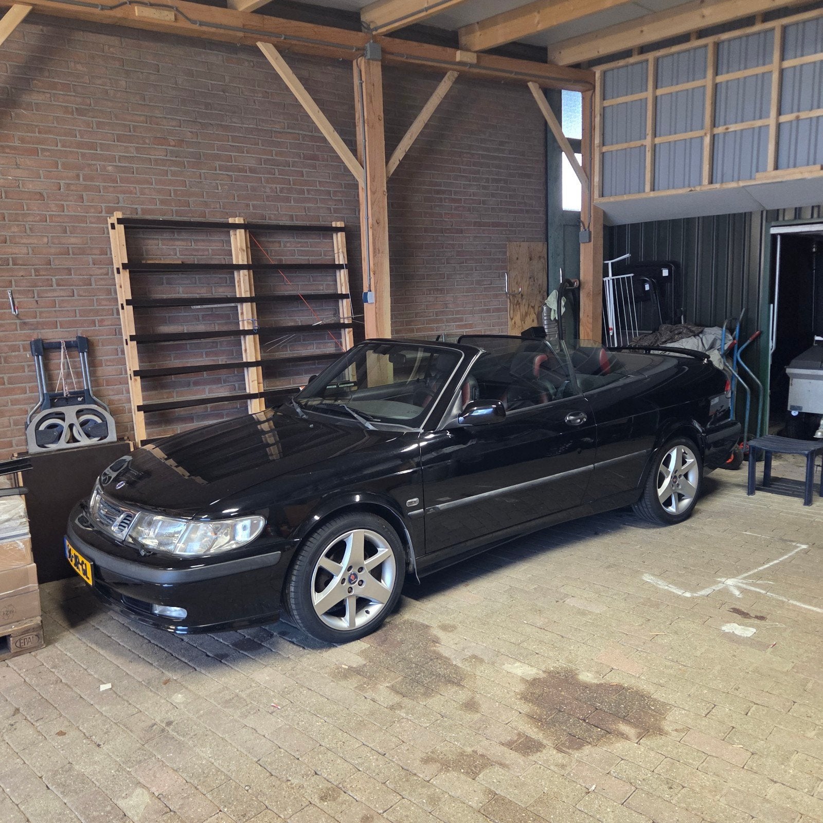Saab 9-3 cabrio. Met nieuwe Apk en dak., Ophalen of Verzenden, Saab