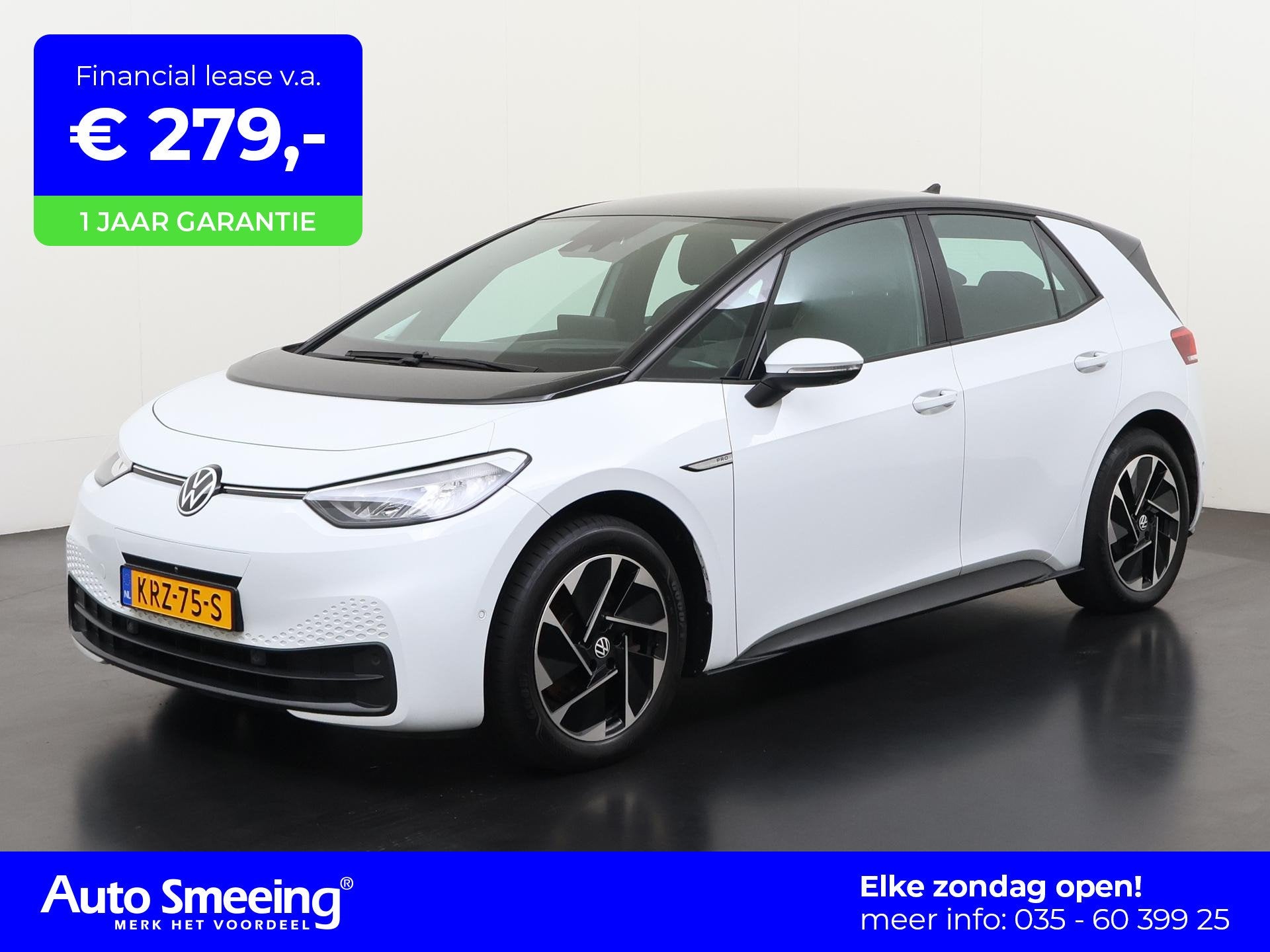 Volkswagen ID.3 Pro 58 kWh | SOH 94% | Area View | Head Up |, Auto's, Volkswagen, Automaat, Achterwielaandrijving, Gebruikt, Zwart