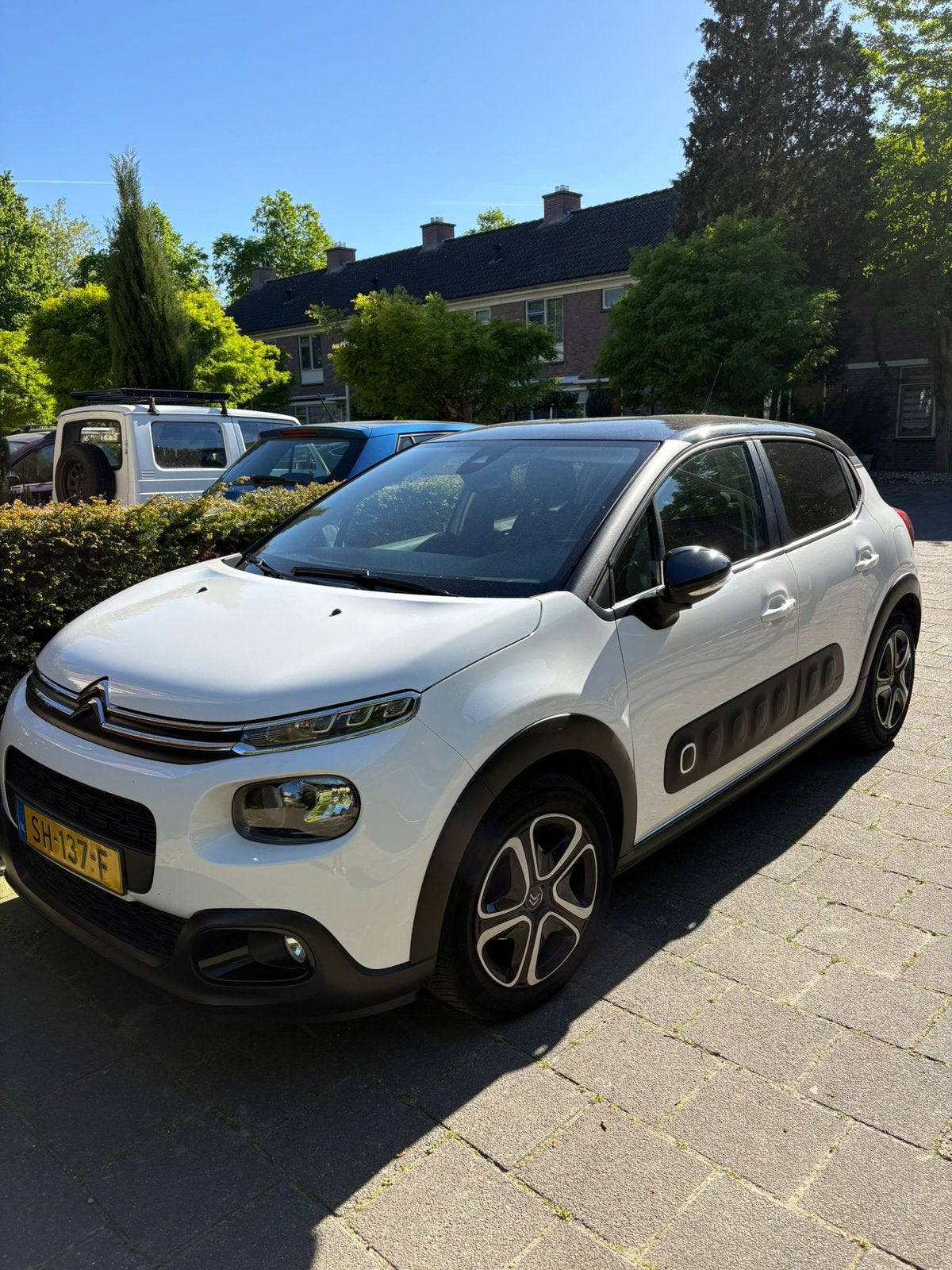 Citroën C3 1.2 Puretech 82pk 2018 Wit, 450 kg, 40 €/maand, 1199 cc, 450 kg