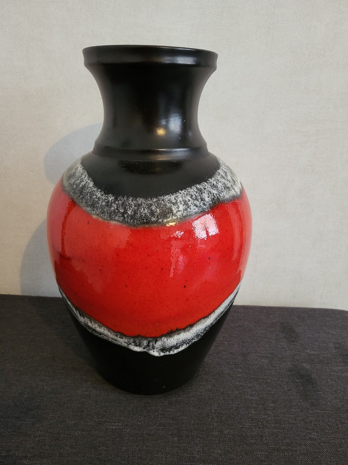 Prachtige vaas 40 cm. hoog.  Retro vintage, Antiek en Kunst, Ophalen