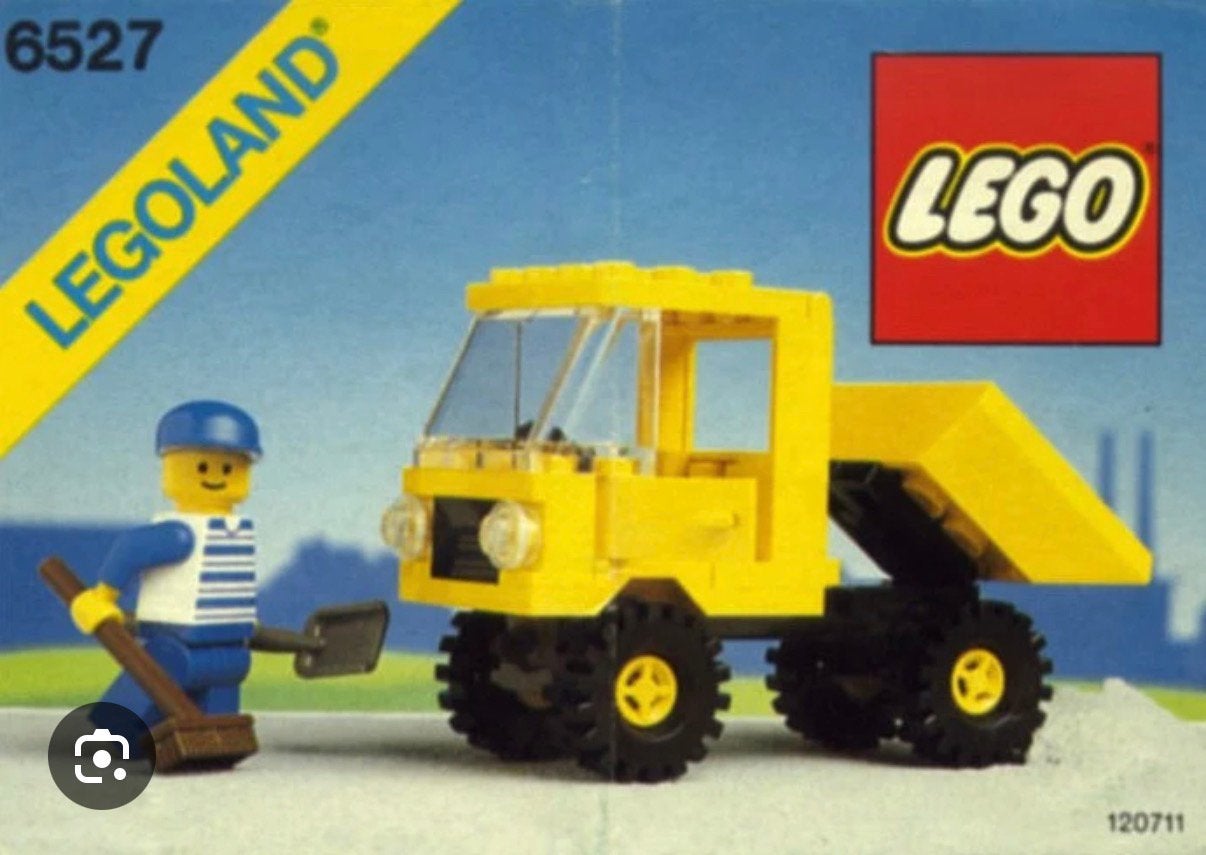 Lego 6527 ~ Tipper Truck, Gebruikt, Overige thema's, Lego, Ophalen of Verzenden