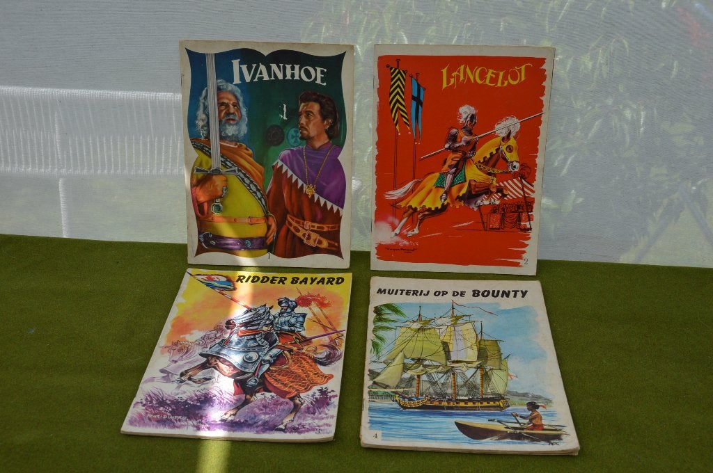 Complete Ivanhoe Serie 4 delig : Lancelot, Ridder Bayard, mu, Ophalen of Verzenden, Gelezen, Sprookjes