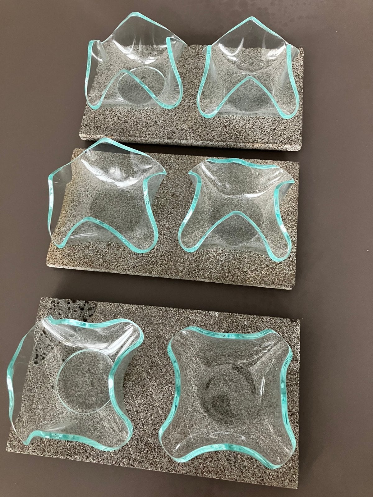 Glazen bakjes voor amuses, hapjes, Ophalen, Glas of Glazen, Gebruikt, Glas
