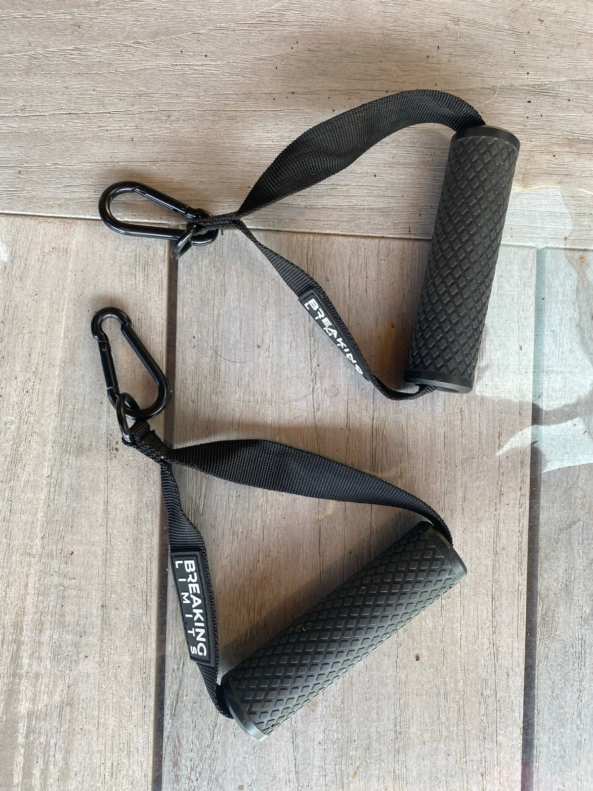Breaking Limits Weerstandsband Handvatten, Sport en Fitness, Fitnessmaterialen, Ophalen of Verzenden, Zo goed als nieuw, Armen